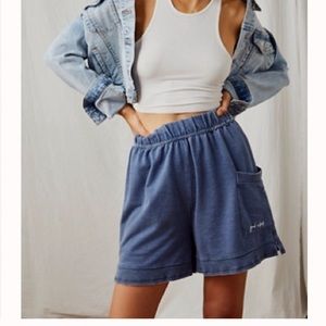 Free People Cozy Cool Girl Shorts